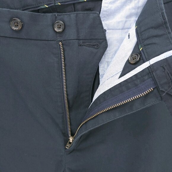 POLO RALPH LAUREN Chino Pants Navy Blue Stretch Straight Fit Size 34x30 - Picture 5 of 10